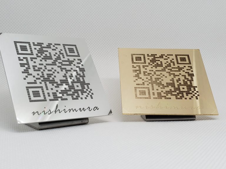 レーザーマーキング加工